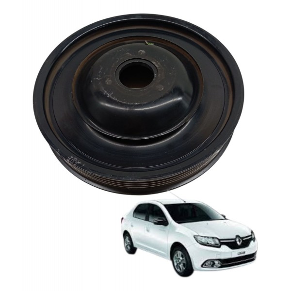 Polia Virabrequim Renault Logan 1.6 8v 2016 2017