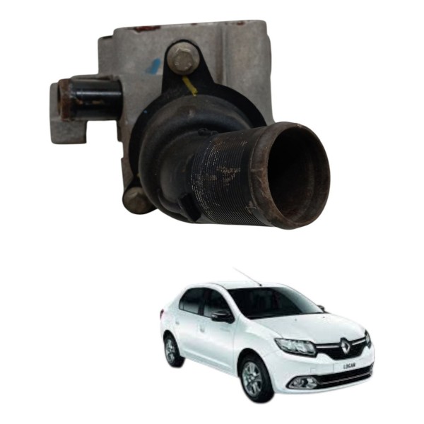 Carcaça Válvula Termostática Reanult Logan 1.6 8v 2016 2017