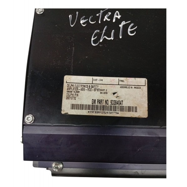 Modulo Som Amplificador Chevrolet Vectra 2007 2008