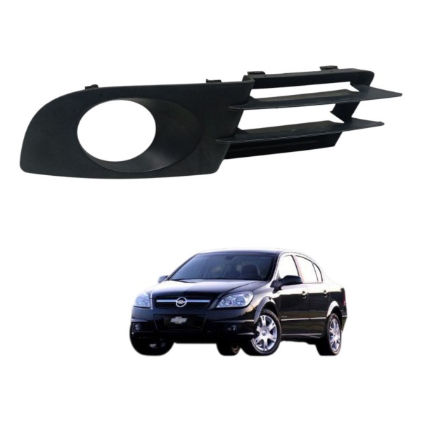Moldura Farol Milha Esquerdo Chevrolet Vectra 2007 2008