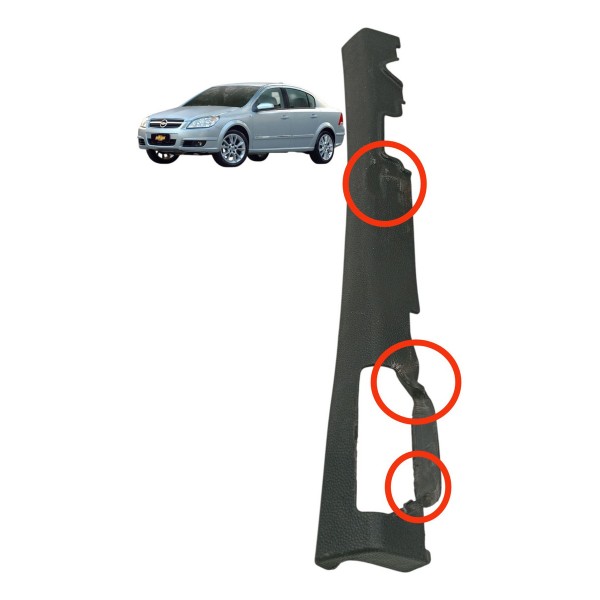 Moldura Banco Esquerdo Vectra Elite 2007 2008 Detalhe