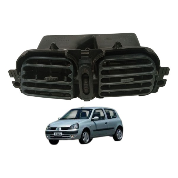 Difusor Ar Painel Central Renault Clio 2005 2006 Detalhe
