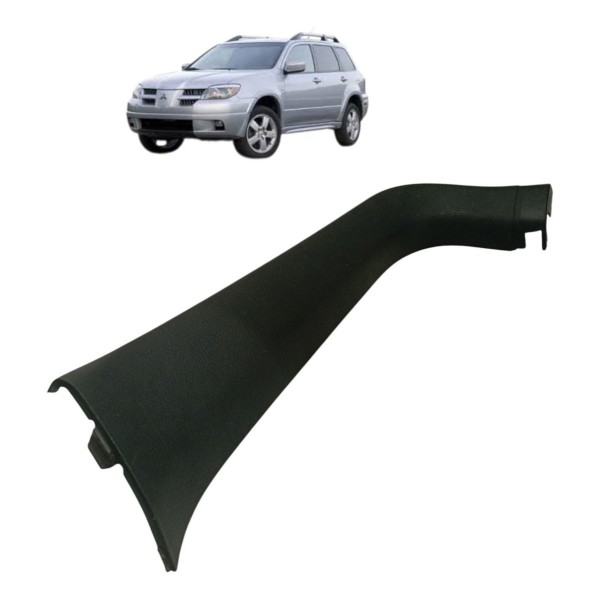 Moldura Direita Tampa Traseira Mitsubishi Airtrek 2007 2008