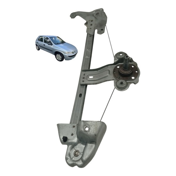 Maquina Vidro Traseira Esquerda Chevrolet Celta 2004 2005