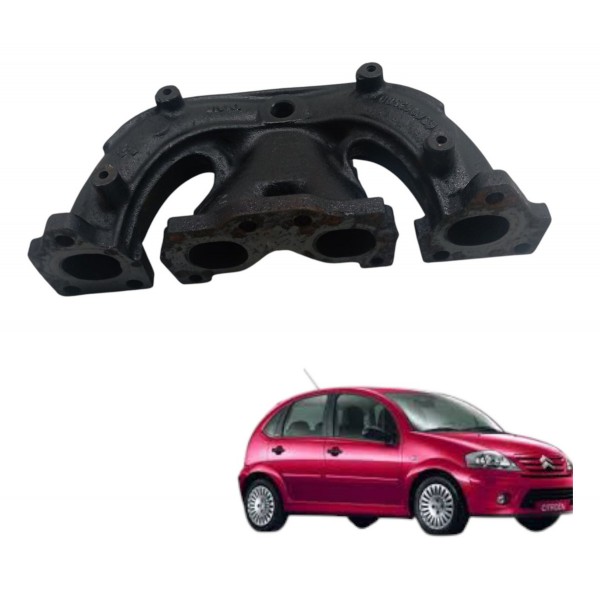 Coletor Escape Citroen C3 1.6 2006 2007 2008