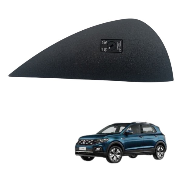 Acabamento Lateral Direito Painel Volkswagen Tcross 2021
