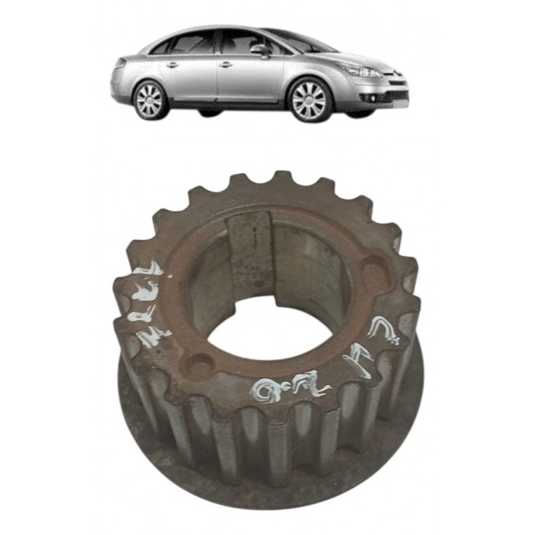 Engrenagem Virabrequim Citroen C4 2.0 Flex 2008 2009