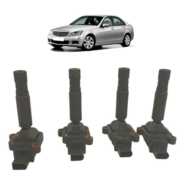 Bobina Ignaçâo Mercedes Benz C200 1.8 Kompressor 2008