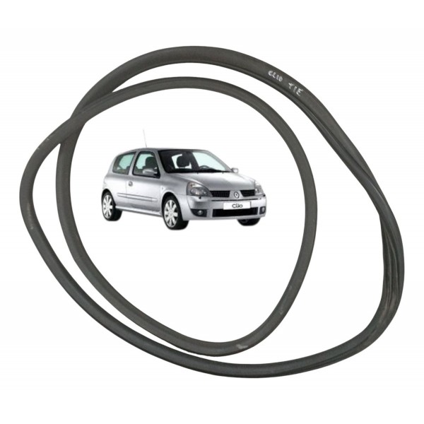 Borracha Porta Traseira Esquerda Renault Clio 2004 2005