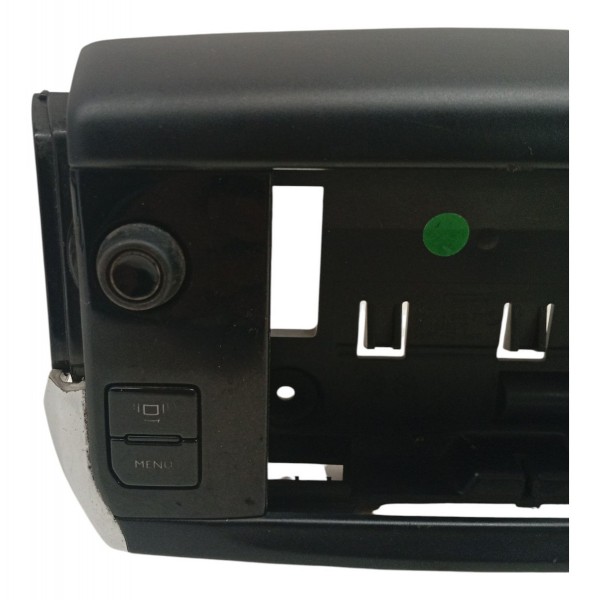 Moldura Comando Multimidia Peugeot 208 2015 2016 Detalhe