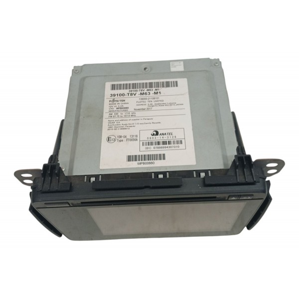 Som Multimidia Honda Hrv 2017 2018 Detalhe