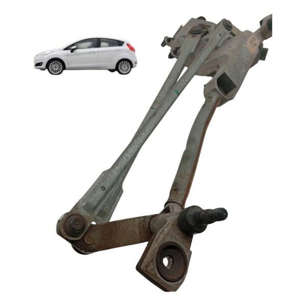 Motor Galhada Limpador Parabrisa Ford New Fiesta 2016 2017