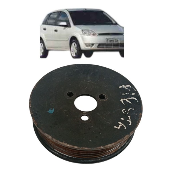Polia Bomba Água Ford Fiesta 1.0 2003 2004 2005