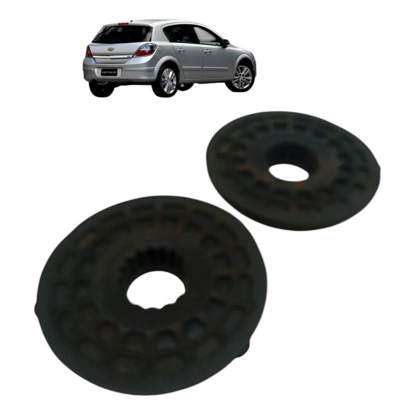 Par Calço Inferior Mola Traseira Chevrolet Vectra Gt 2010