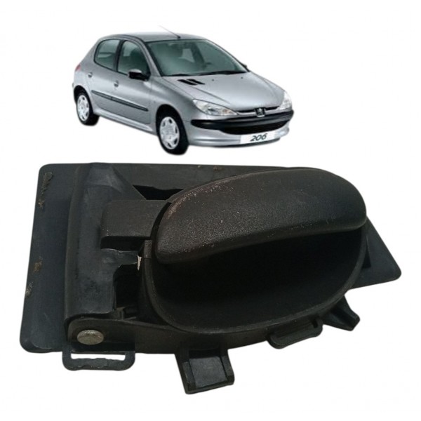 Maçaneta Interna Traseiro Direito Peugeot 206 2006 2007