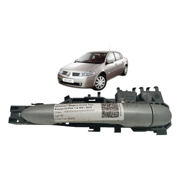 Maçaneta Externa Traseira Direito Renault Megane Gt 1.6 2010