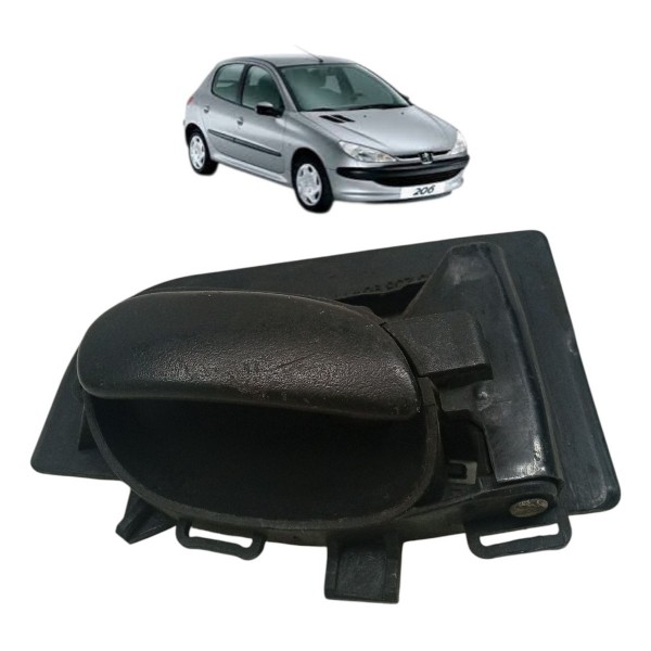 Maçaneta Interna Esquerdo Peugeot 206 2006 2007