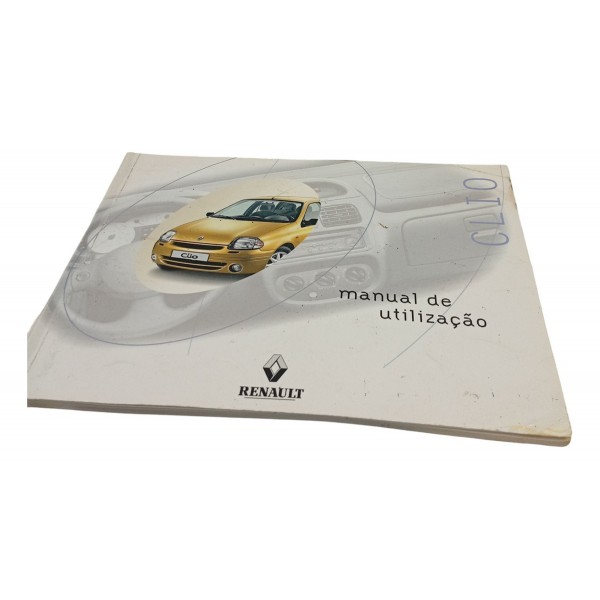 Manual Proprietário Renault Clio 2001 2002 2003