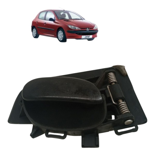 Maçaneta Interna Esquerdo Peugeot 206 2006 2007