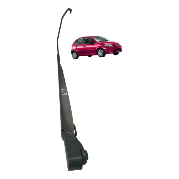 Braço Limpador Parabrisa Esquerdo Citroen C3 2002