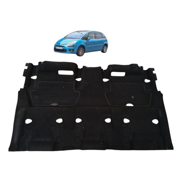 Carpete Assoalho Central Citroen C4 Picasso 2009