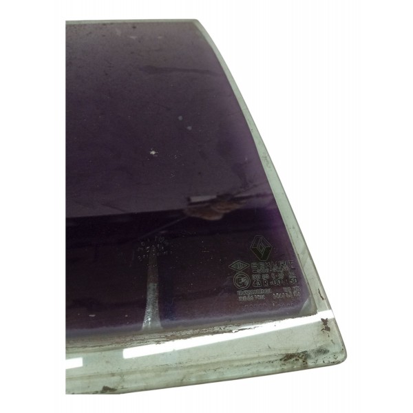 Vidro Fixo Traseiro Direito C/borracha Renault Clio 2002