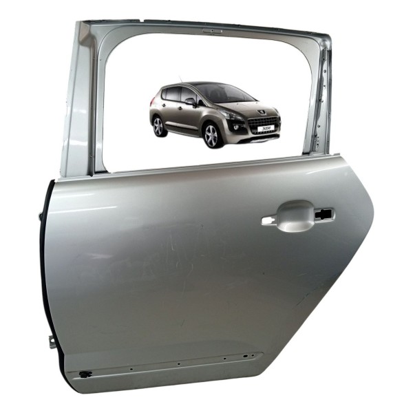 Porta Traseira Esquerda Peugeot 3008 2011 Detalhe
