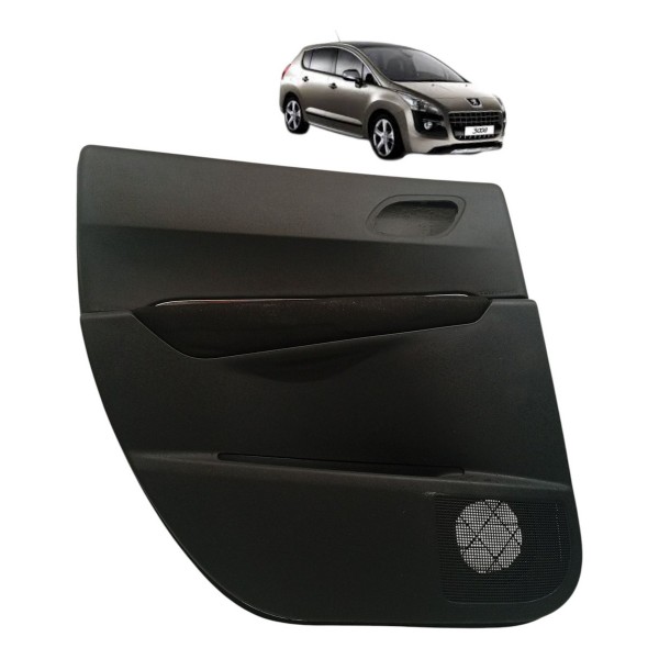 Forro Porta Traseiro Esquerdo Peugeot 3008 2011
