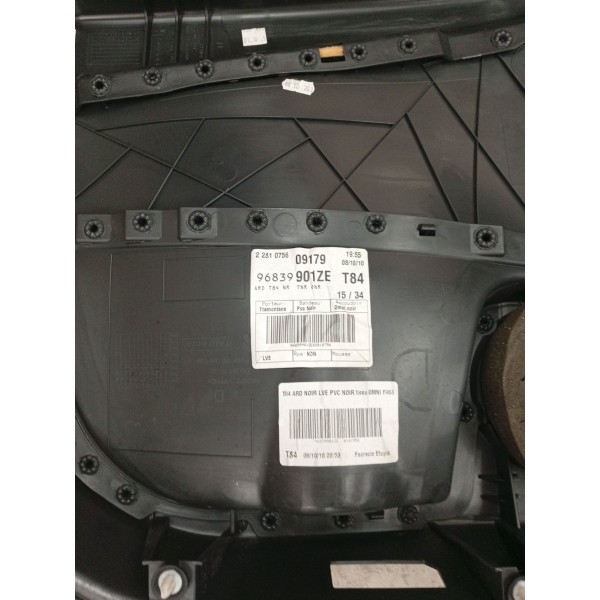 Forro Porta Traseiro Direito Peugeot 3008 2011