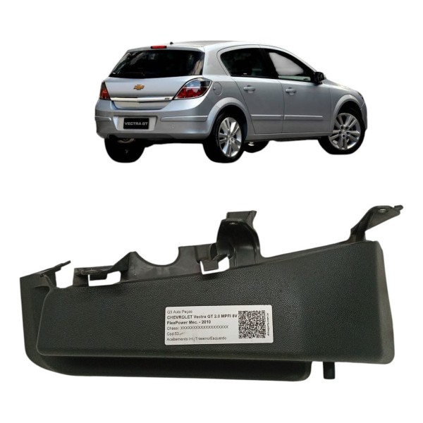 Moldura Tampão Bagagito Traseiro Esquerdo Vectra Gt 2009
