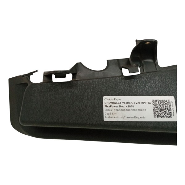 Moldura Tampão Bagagito Traseiro Esquerdo Vectra Gt 2009