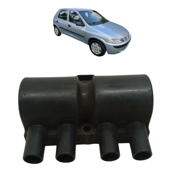 Bobina Ignição 3 Pinos Celta 1.0 8v 2001 2002