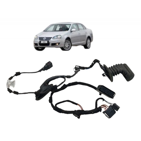 Chicote Porta Traseira Direita Volkswagwn Jetta 2008 2009