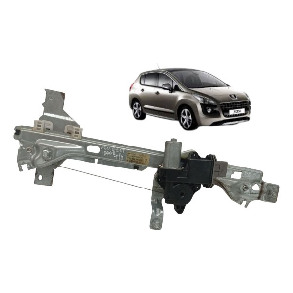 Máquina Vidro Elétrico Traseiro Direito Peugeot 3008 2011