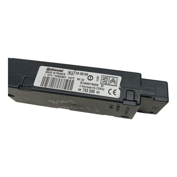 Modulo Central Computador Bordo Peugeot 3008 1.6 2011