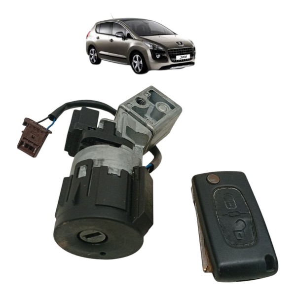 Cilindro Ignição Chave Peugeot 3008 1.6 2011