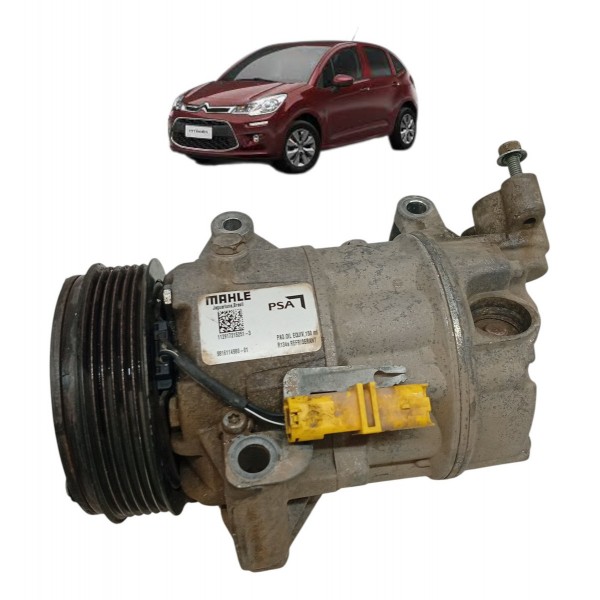 Compressor Ar Condicionado Citroen C3 1.2 Pure Tech 2018