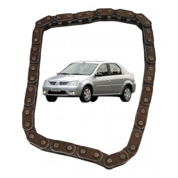 Corrente Bomba Oleo Motor Renault Logan 1.6 16v 2009