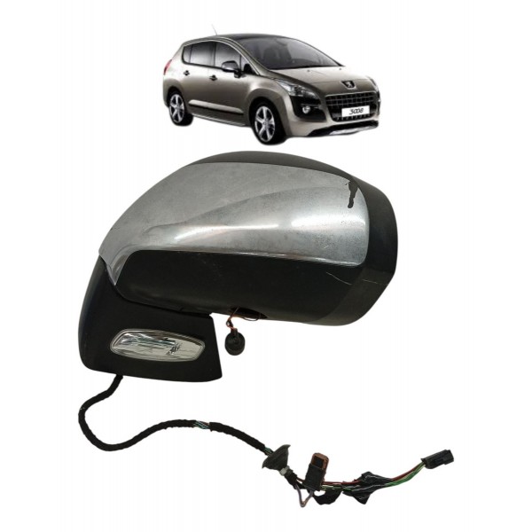 Retrovisor Esquerdo Peugeot 3008 1.6 2011 2012 Detalhe