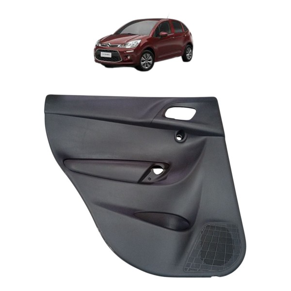 Forro Porta Traseira Esquerda Citroen C3 1.5 2015
