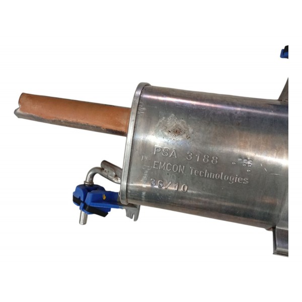 Silencioso Escapamento Duplo Citroen C3 1.5 2015