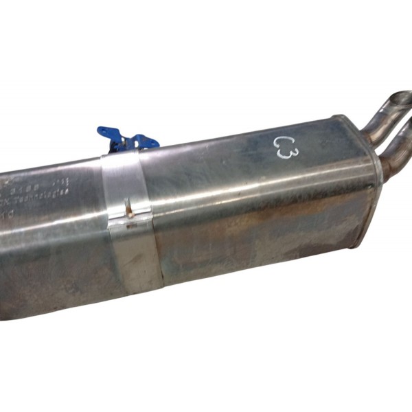 Silencioso Escapamento Duplo Citroen C3 1.5 2015