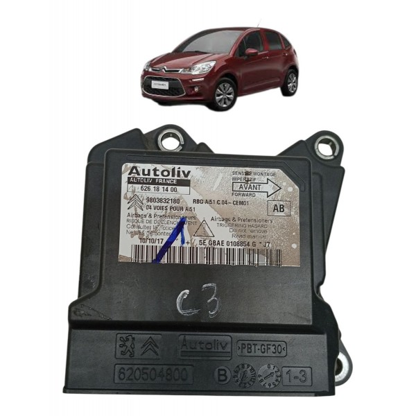 Módulo Airbag Citroen C3 1.2 Pure Tech 2018