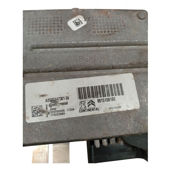 Módulo Injeção A2c9744730105 Citroën C3 1.2 2018 Detalhe