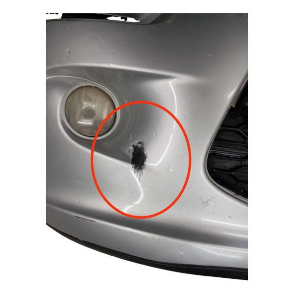 Parachoque Dianteiro Citroen C3 Tendence 2014 2015 Detalhe Prateado