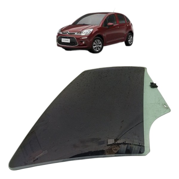 Vidro Porta Dianteiro Direito Citroen C3 1.2 2018