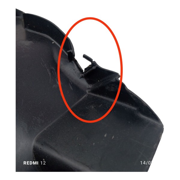 Parabarro Dianteiro Direito Citroen C4 Picasso 2009 Detalhe