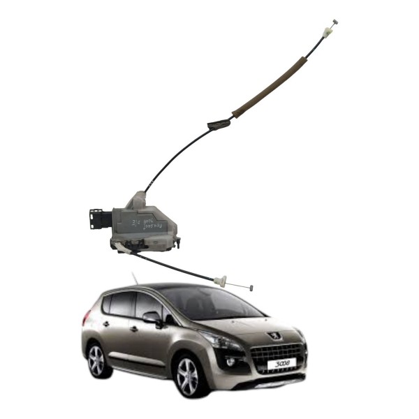 Fechadura Porta Dianteira Esquerda Peugeot 3008 2011
