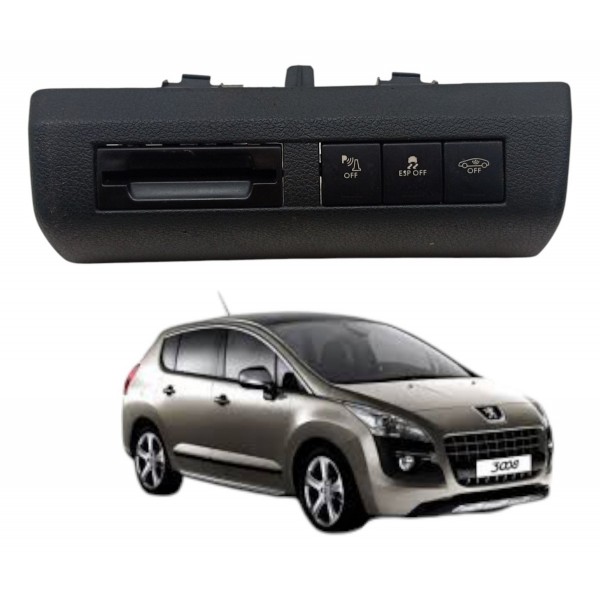 Moldura Botao Painel Peugeot 3008 2011