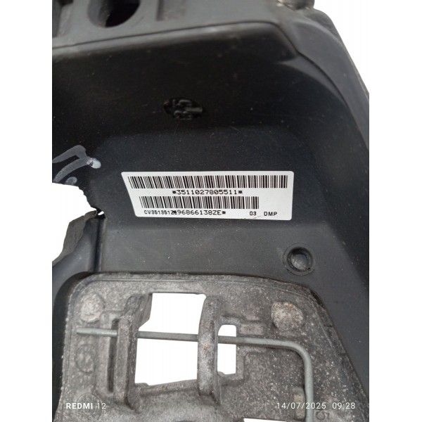 Volante Direção Peugeot 3008 1.6 2011 Detalhe